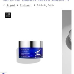 ZO SKIN HEALTH BY ZEIN OBAGI MD Exfoliating Polish 2.3 brand new in box